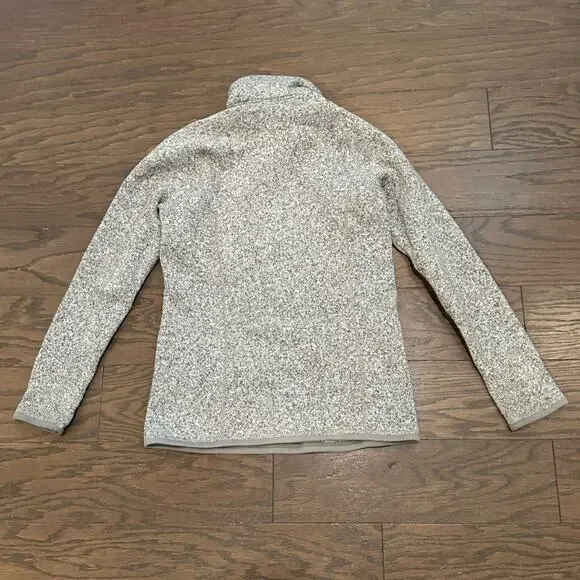 Patagonia Woman’s Better Sweater Gray Birch l 1/4 Zip Fleece Pullover Size XS - Picture 3 of 7